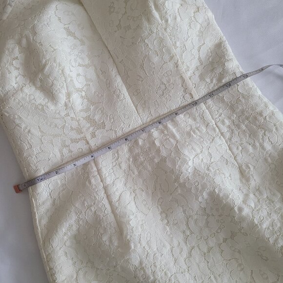 Keepsake The Label Sublime Drean Lace Halter Dress SZ S Ivory - Picture 11 of 14